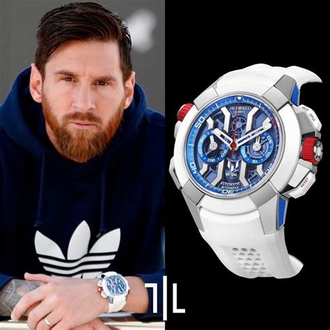 lionel messi blue watch.